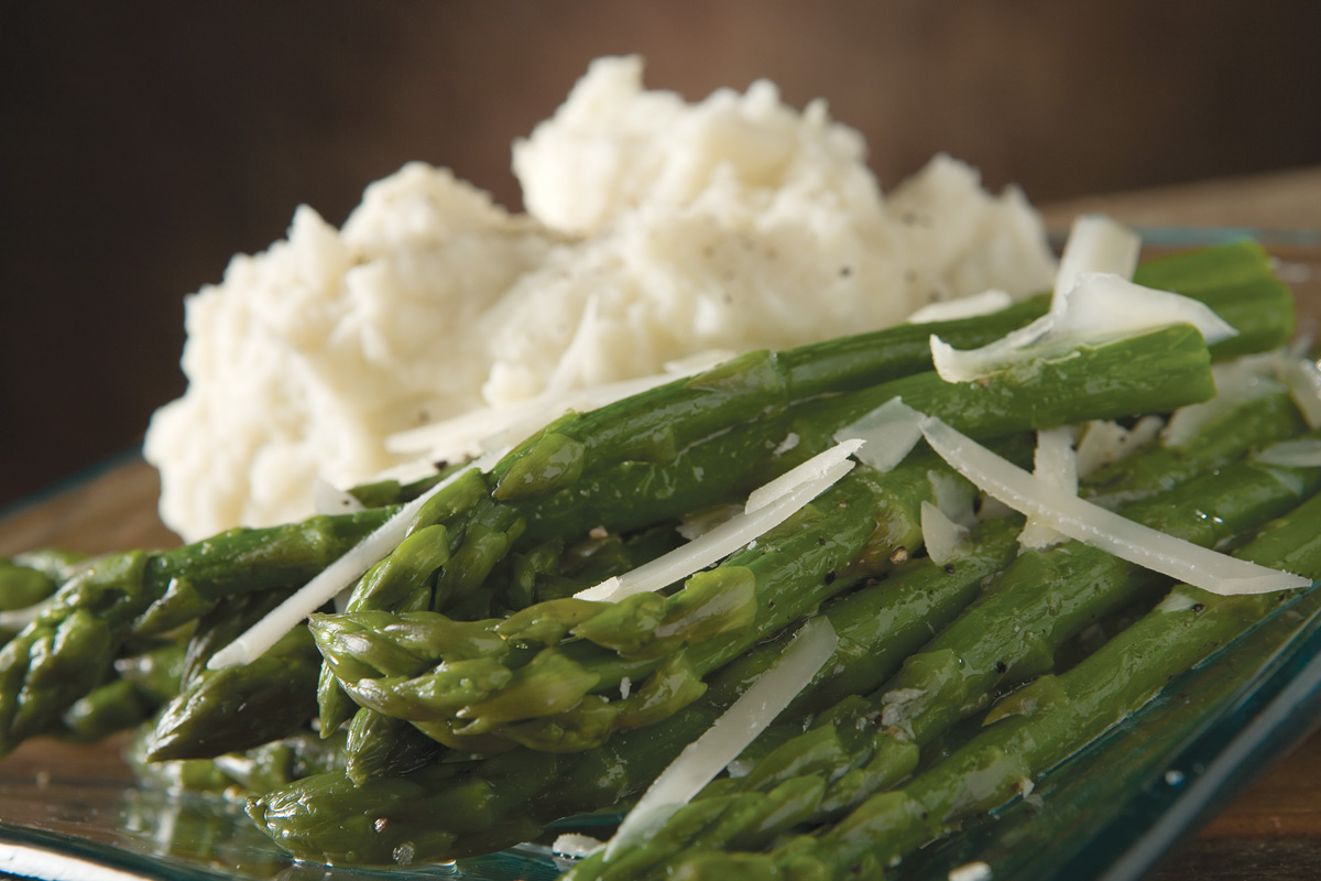 Asparagus with Pecorino